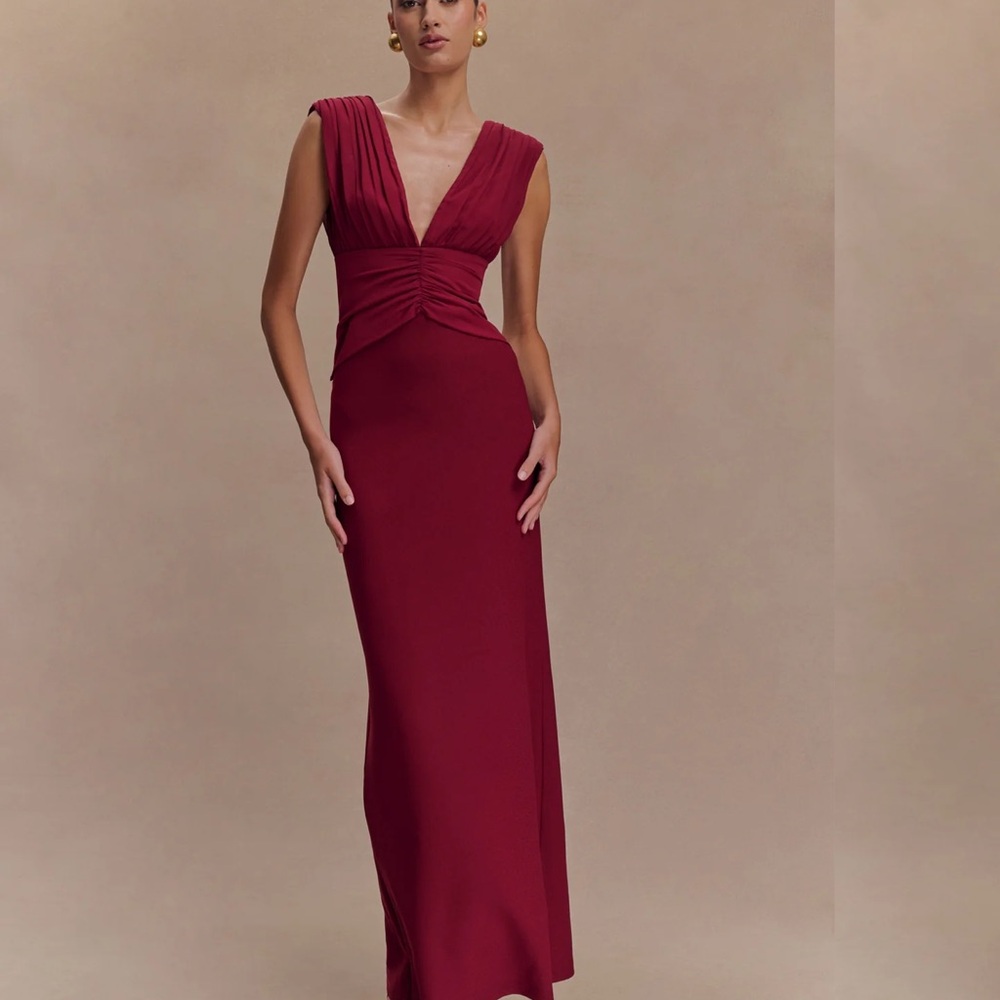 Meshki Plum Monique Dress NWT
